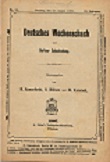DEUTSCHES WOCHENSCHACH / 1907 vol 23, no 34